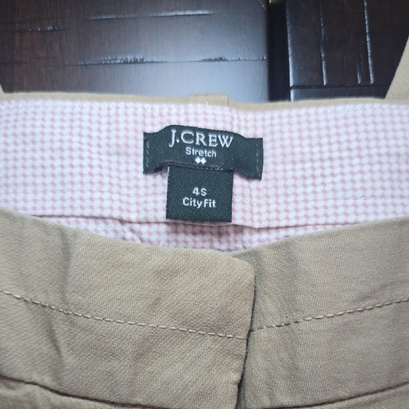 J. Crew Tan Boot Cut Pants - Picture 2 of 4